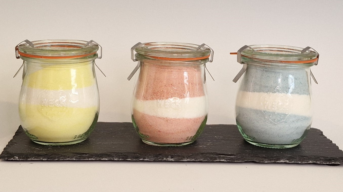 Candle Crunch - glass jars